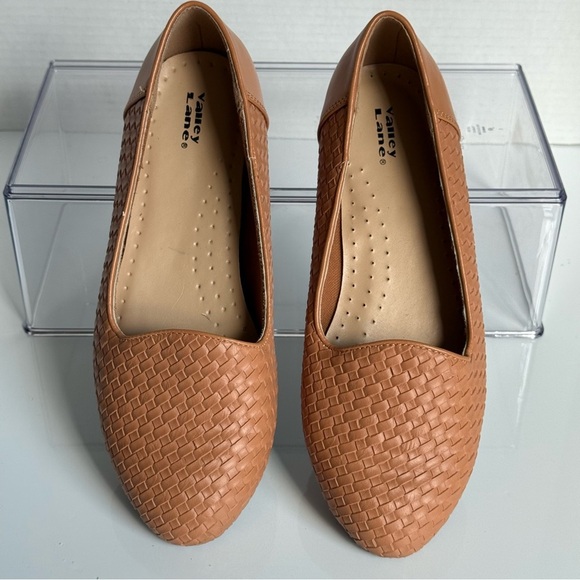 Valley Lane Tan Woven Flats Shoes Size  Size 8.5 W - Picture 4 of 11